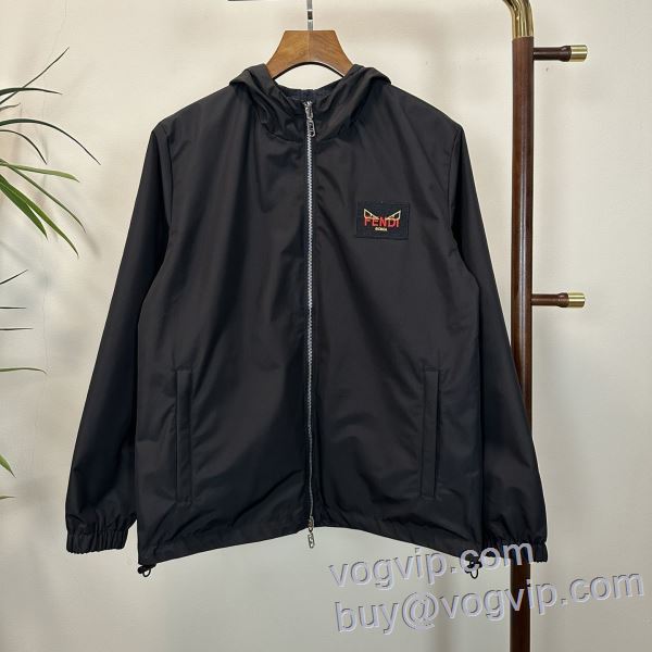 オリジナル フェンディ FENDIコピーブランド ブルゾン コート 2025お買い得高品質