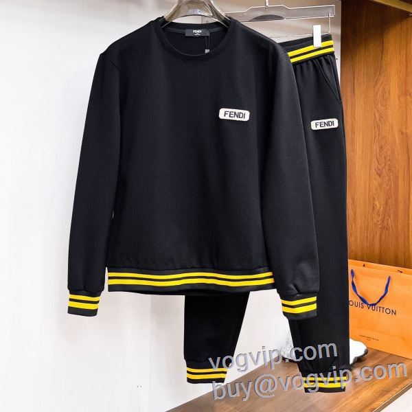 フェンディ FENDI 2025爆買いセール ブランドコピー代引き専門店 ジャージセット 上下セット 大人の個性を