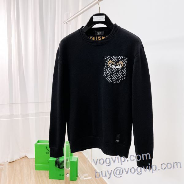 2025新商品! フェンディ FENDI ニット セーター コピー 商品 販売 肌触りの気持ちい?