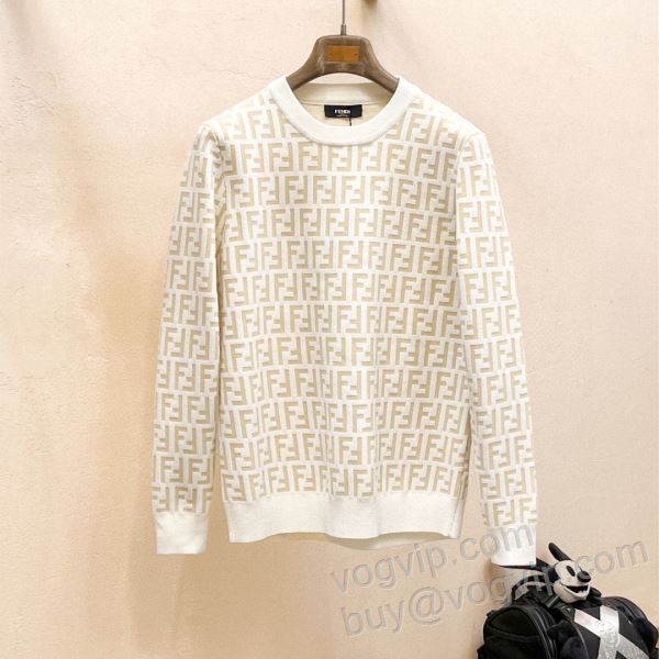 2025新作入荷品質保証 フェンディ WTFEN095 ニット セーター FENDIブランドコピー