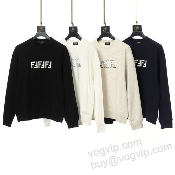 フェンディ FENDIスーパーコピー 激安 WTFEN100 プルオーバーパーカー 4色可選 2025新商品！