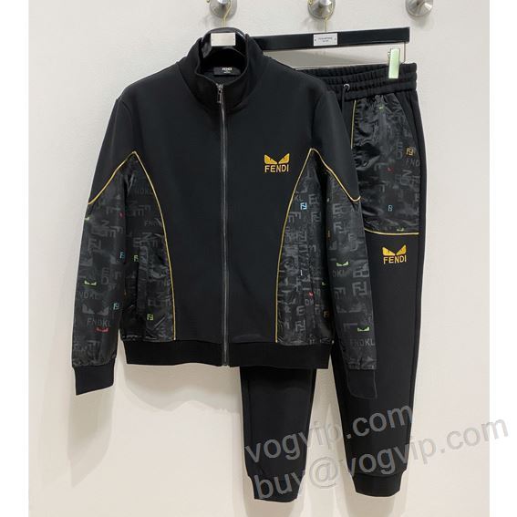 フェンディ FENDI偽物ブランド WTFEN102 2025限定セール高品質 ジャージセット 上下セット