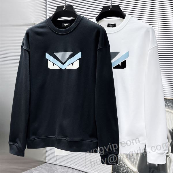 フェンディコピー ブランド WTFEN142 2025爆買い新作登場 プルオーバーパーカー 2色可選