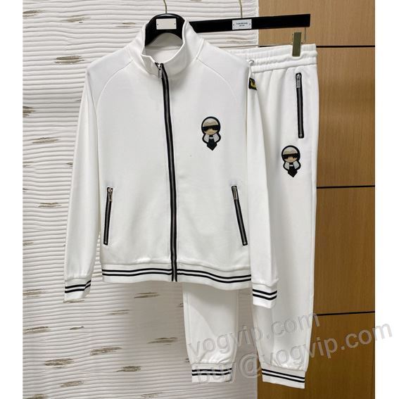 2025お買い得人気セール フェンディ WTFEN151 ジャージセット 上下セット FENDIスーパーコピー