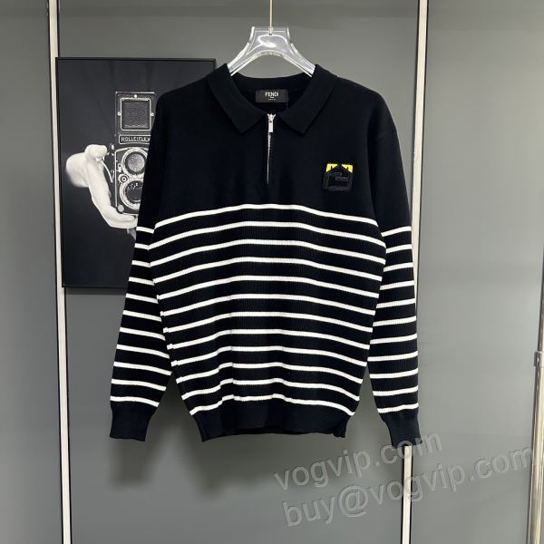 ニット セーター 2025秋冬季超人気 フェンディコピー WTFEN163 2色可選
