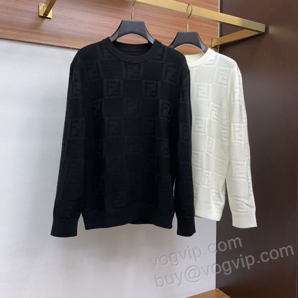 フェンディブランドスーパーコピー WTFEN170 2025お買い得セール ニット セーター 2色可選