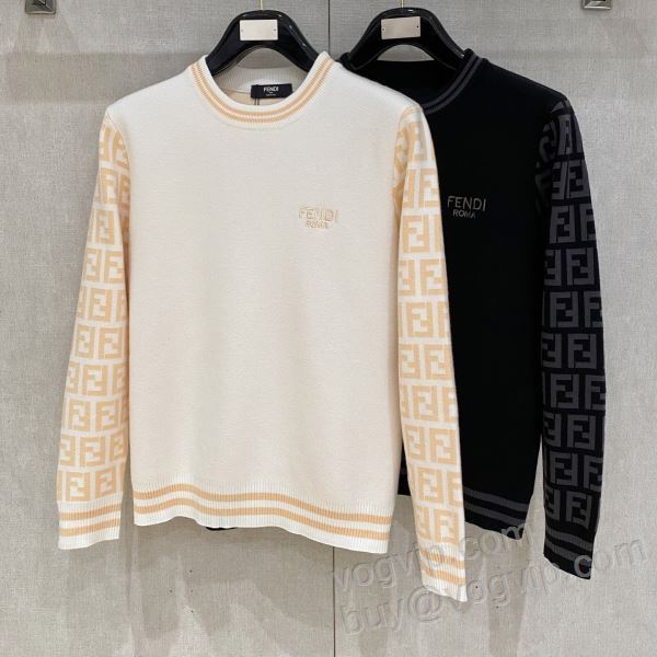 ニット セーター 2025お買い得セール フェンディブランドコピー WTFEN171 2色可選