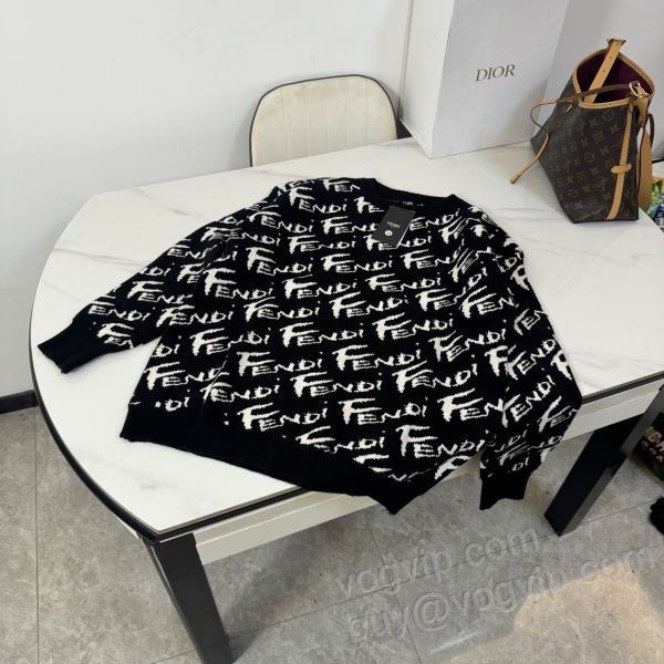 2025爆買い低価 フェンディ FENDIスーパーコピー WTFEN173 ニット セーター 2色可選