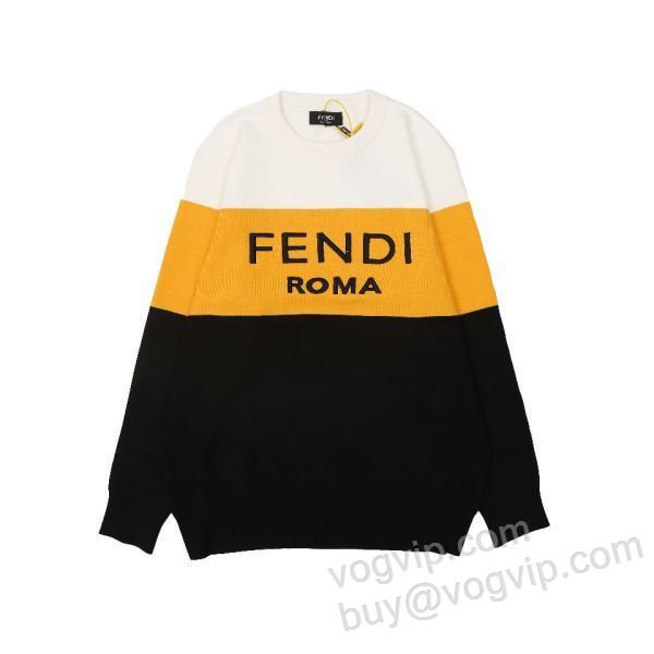 FENDIブランドコピー WTFEN182 2025超激得100%新品 フェンディ ニット セーター