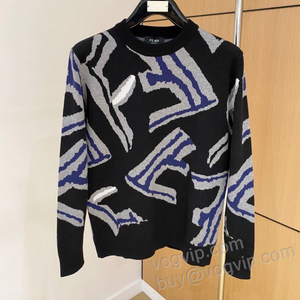 2025超激得100%新品 WTFEN183 ニット セーター 2色可選 フェンディブランドコピー