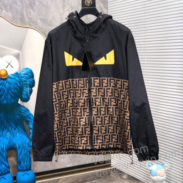 FENDIブランドコピー WTFEN194 2025品質保証高品質 フェンディ ブルゾン ジャケット、上着