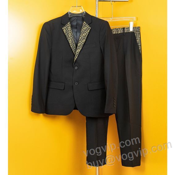 2025期限限定！ フェンディ FENDIコピー ブランド WTFEN197 ダブルスーツ 上下セット