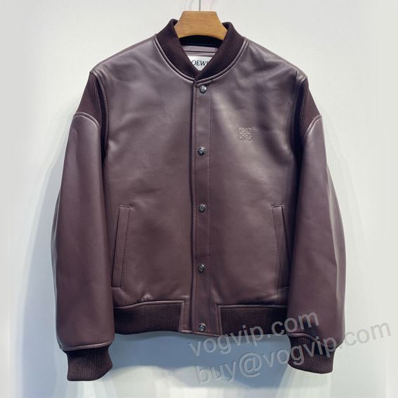 ロエベ スーパーコピー 激安 WTLOE006 2025年モデル入荷 革ジャケット ジャケット、上着