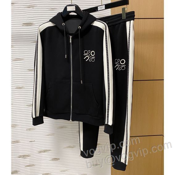 ロエベ LOEWEコピーブランド WTLOE018 2025新作登場 ジャージセット 上下セット