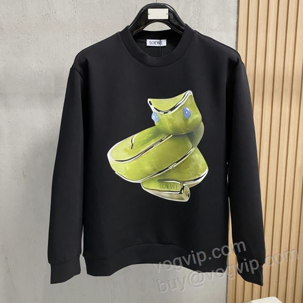 ロエベ LOEWE WTLOE024 プルオーバーパーカー 2色可選 ブランドスーパーコピー 激安専門店 2025お得人気セール