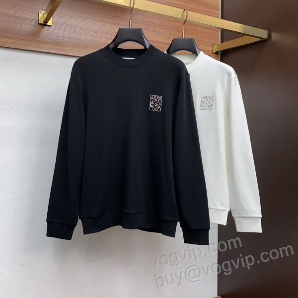 2025お買い得品質保証 ロエベ LOEWE WTLOE025 プルオーバーパーカー 2色可選 スーパーコピー信用できるサイト