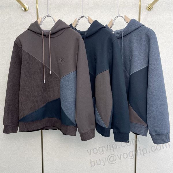 ロエベ LOEWE WTLOE030 パーカー 3色可選 2025爆買いセール 最高N級ブランドコピー