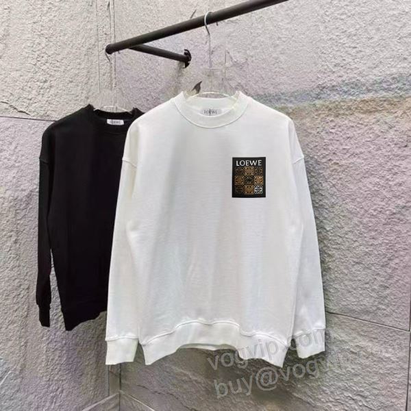 ロエベ LOEWEブランドコピー WTLOE050 2025驚きの破格値品質保証 プルオーバーパーカー 2色可選