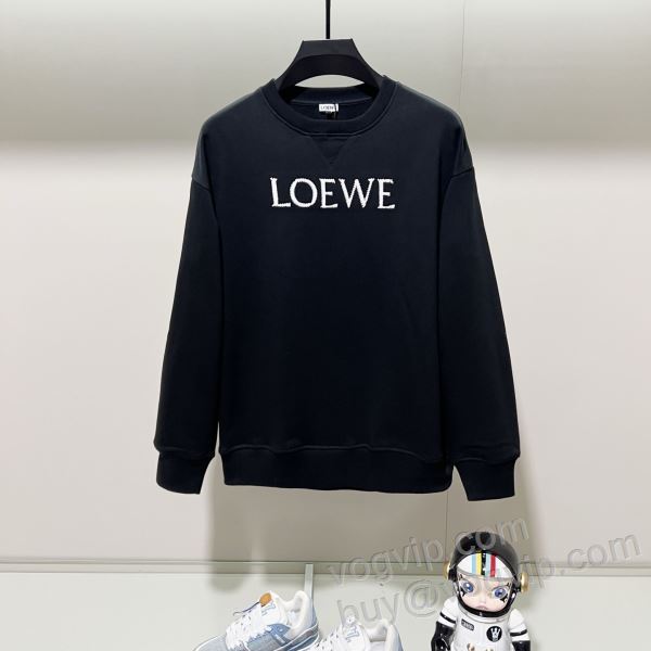 2025品質保証大人気 ロエベ LOEWEコピー ブランド WTLOE053 プルオーバーパーカー 3色可選