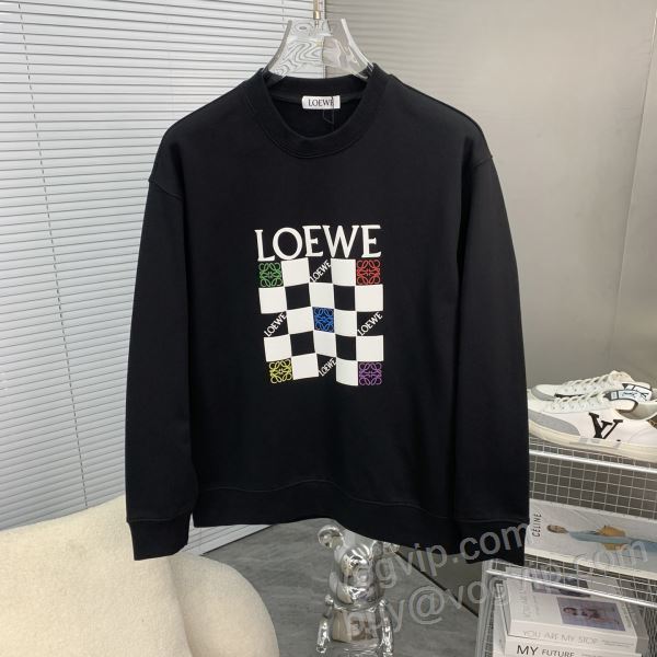 ロエベ スーパーコピー WTLOE062 2025人気セール高品質 プルオーバーパーカー 3色可選