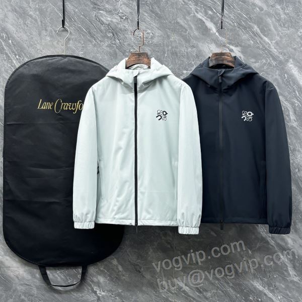 2025人気セール高品質 ロエベ コピー ブランド WTLOE064 ブルゾン ダウンジャケット 2色可選