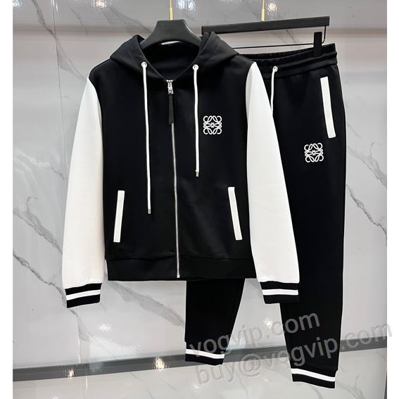 ジャージセット 2025年モデル入荷 ロエベ ブランド 偽物 通販 WTLOE087 上下セット