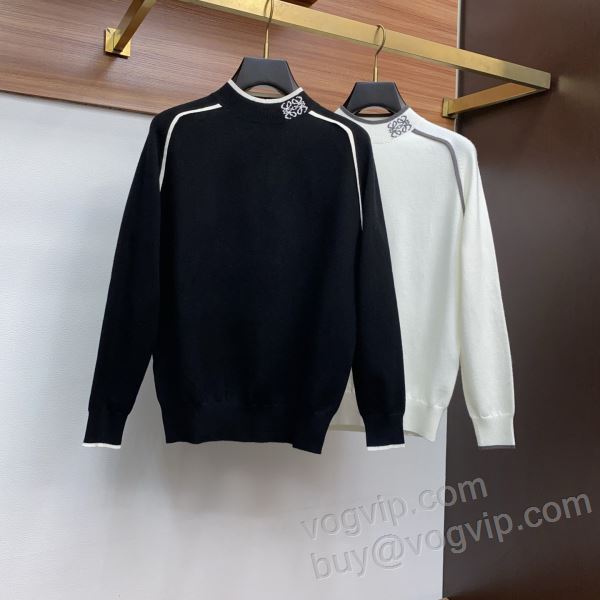 ニット セーター 2025秋冬季超人気 ロエベ LOEWEスーパーコピー WTLOE095 2色可選