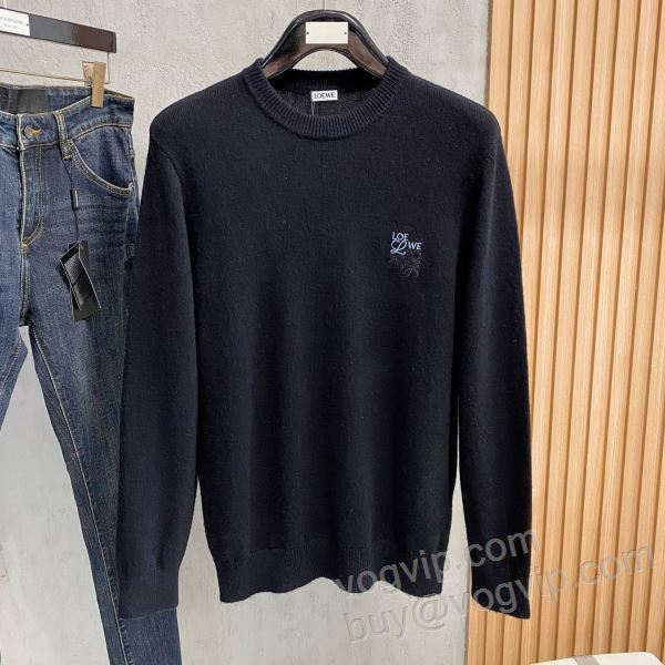 ロエベ LOEWEコピー WTLOE096 2025秋冬季超人気 ニット セーター 3色可選