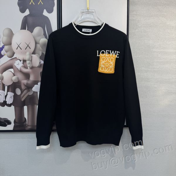 ロエベ LOEWEブランドコピー WTLOE104 ニット セーター 2025爆買い豊富な