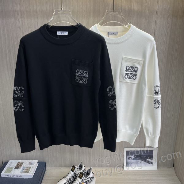 ニット セーター 2025格安通販 ロエベ ブランド 偽物 通販 WTLOE109 2色可選