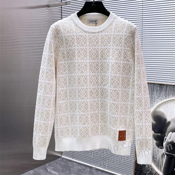ロエベ コピーブランド WTLOE111 ニット セーター 2025格安通販