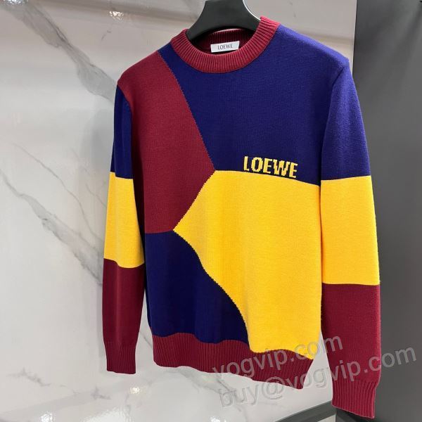 2025驚きの破格値大人気 WTLOE116 ニット セーター ブランドコピー ロエベ LOEWE
