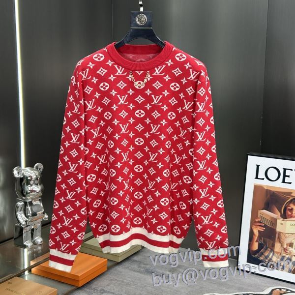 圧倒的な高級感 ブランドスーパーコピー 激安専門店 ルイ ヴィトン LOUIS VUITTON 2025新商品！ ニット セーター