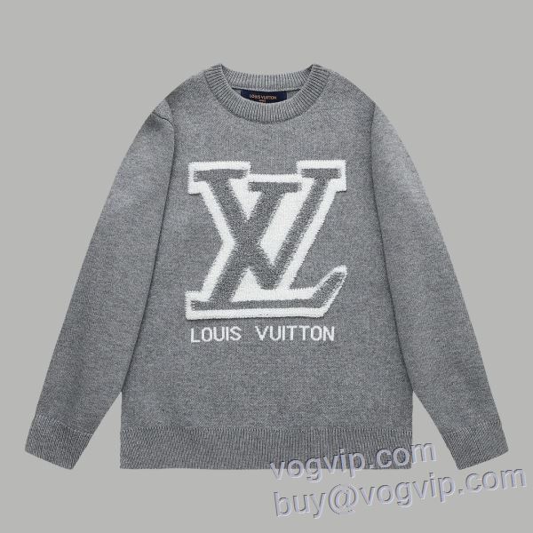 韓国の人気 スーパーコピー 優良サイト ルイ ヴィトン LOUIS VUITTON ニット セーター 2色可選 2025最安値セール
