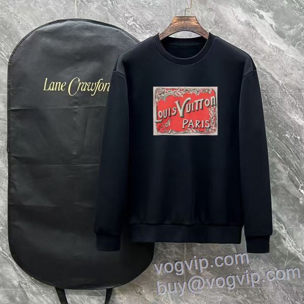 プルオーバーパーカー スーパーブランドコピー品質保証 ルイ ヴィトン LOUIS VUITTON 2025春夏新作 2色可選 存在感のある