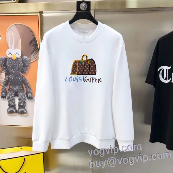 2025HOT大人気 ブランドコピー激安販売屋 ルイ ヴィトン LOUIS VUITTON プルオーバーパーカー 2色可選 モデル大絶賛?
