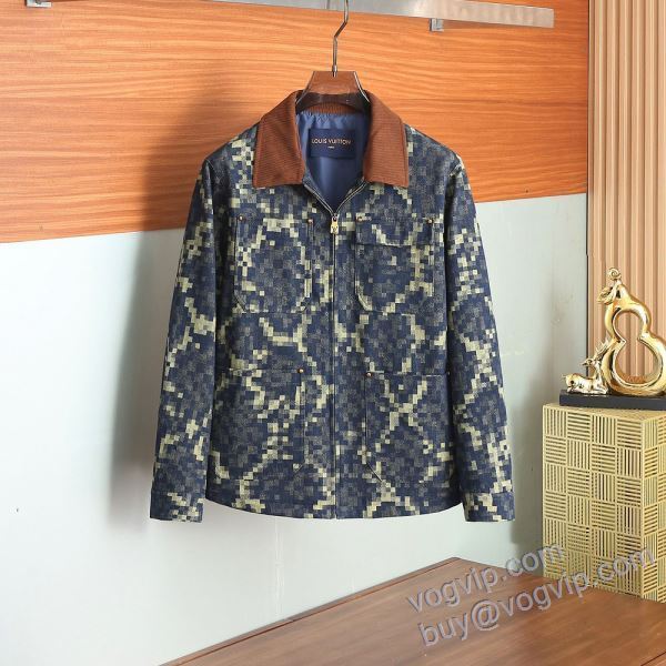 2025品質保証安い ルイ ヴィトン LOUIS VUITTON WTLV144 ブルゾン ジャケット、上着 最大級ブランドコピー通販優良店