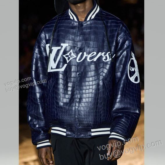 大好評? LOUIS VUITTONブランドコピー 2025最新入荷 ルイ ヴィトン WTLV286 革ジャケット 革ジャンパー