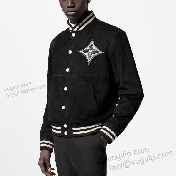 2025お買い得限定セール ルイ ヴィトン LOUIS VUITTON WTLV299 革ジャケット 革ジャンパー ブランドスーパーコピー 激安専門店 海外セレブ定番愛用