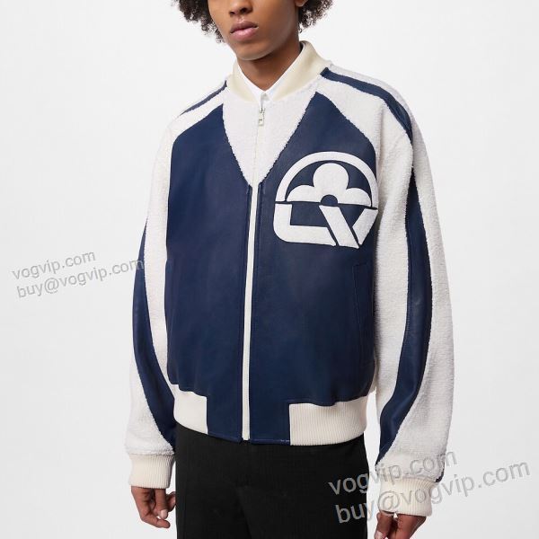 2025お買い得限定セール WTLV301 革ジャケット 革ジャンパー スーパーコピー n級品 ルイ ヴィトン LOUIS VUITTON 強い魅力を感じる一枚