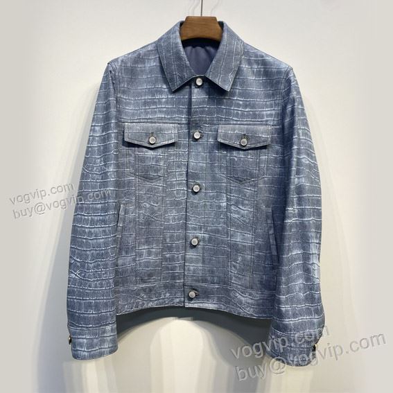 ルイ ヴィトン LOUIS VUITTON WTLV306 絶対オススメ? 革ジャケット 革ジャンパー VOGコピー 2025爆買い新品