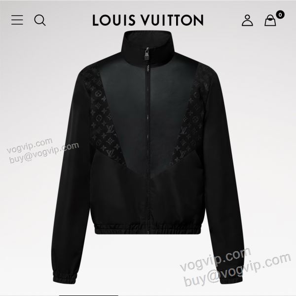 2025大特価！ ルイ ヴィトン コピーブランド WTLV319 革ジャケット 革ジャンパー ムダな装飾を排したデザイン