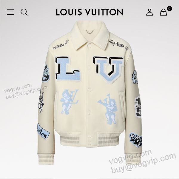 ルイ ヴィトン スーパーコピー 激安 一番人気の新作はこれ WTLV340 革ジャケット 革ジャンパー 2025品質保証新作登場