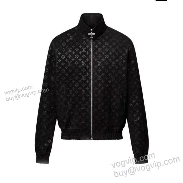 2025人気定番安い ルイ ヴィトン LOUIS VUITTONスーパーコピー 激安 WTLV351 革ジャケット 革ジャンパー 2色可選 定番のアイテム