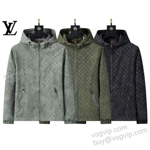 圧倒的な高級感 ルイ ヴィトン LOUIS VUITTONブランドコピー WTLV368 2025数量限定新品 ブルゾン ジャケット、上着 3色可選