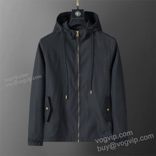 秋の定番 ブルゾン ジャケット、上着 2025数量限定新品 ルイ ヴィトン LOUIS VUITTONコピー WTLV370 2色可選