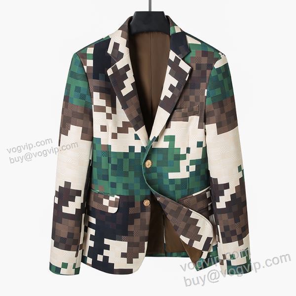 ダブルスーツ 2025最安値お買い得 ルイ ヴィトン コピー ブランド WTLV382 ジャケット、上着 TOPセラー賞受賞！