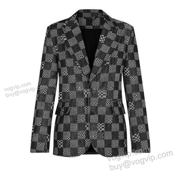 2025最安値高品質 ルイ ヴィトン ブランド 偽物 通販 WTLV383 著名人の着用 ダブルスーツ ジャケット、上着