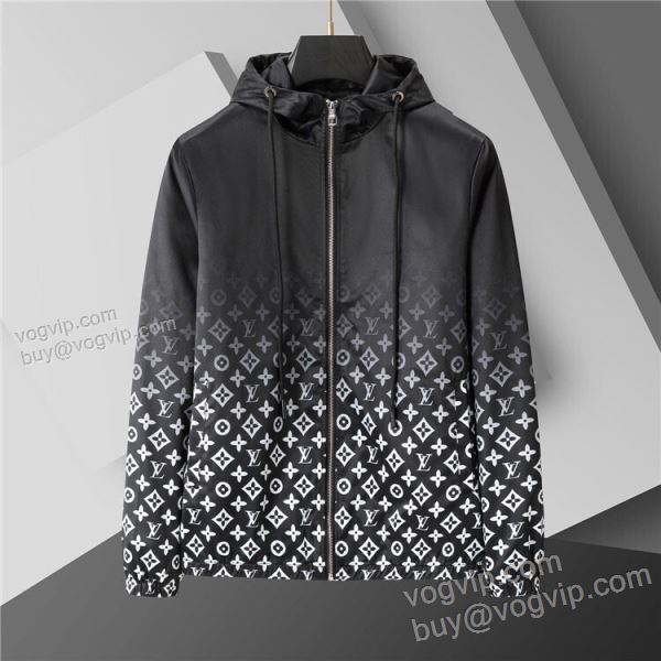 ブルゾン ジャケット、上着 2025年モデル入荷 ルイ ヴィトン LOUIS VUITTONブランドコピー WTLV390 2色可選 希少価値大！