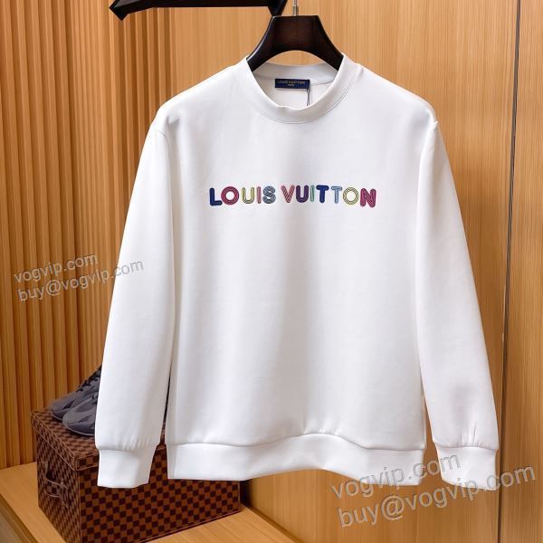 2025お得100%新品HOT大人気 ルイ ヴィトン LOUIS VUITTONスーパーコピー 激安 人気商品登場 WTLV395 プルオーバーパーカー 2色可選